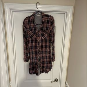Plaid dress worn once